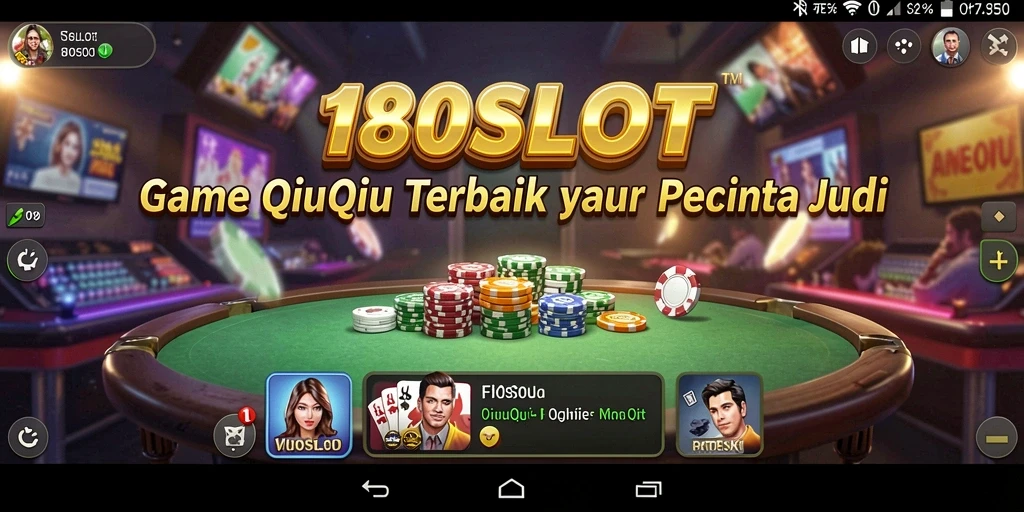 Tampilan gameplay QiuQiu yang seru dan menggembirakan di 180SLOT.