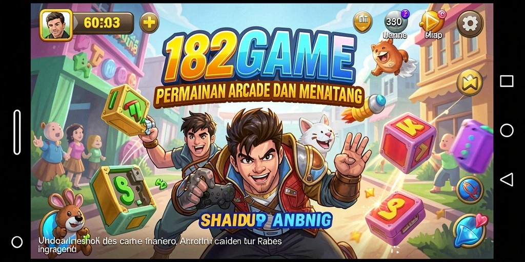 Tampilan menarik dalam gameplay Arcade 182GAME yang penuh tantangan.