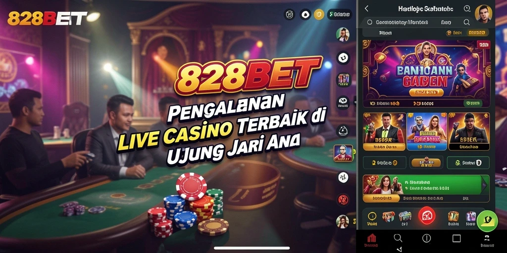 Tampilan gameplay Live Casino yang menegangkan dan interaktif.