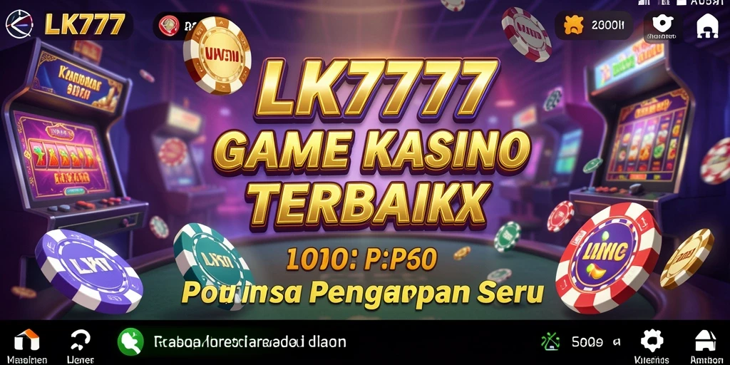 Screenshot gameplay LK777 menampilkan suasana kasino yang nyata dan mengasyikkan.