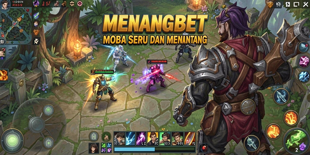 Tampilan seru dari gameplay MENANGBET yang mendebarkan.