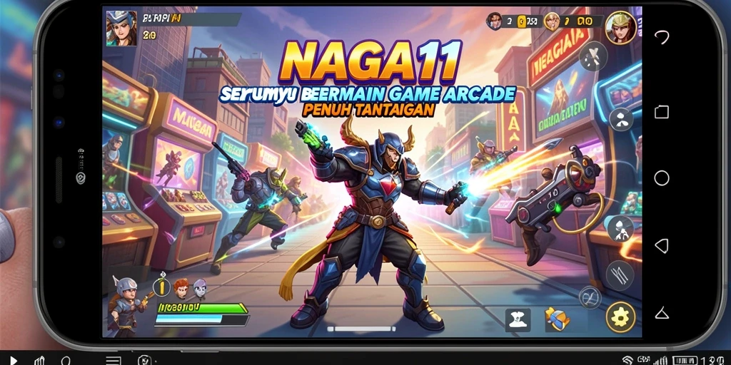 Gameplay menegangkan dan penuh warna dari NAGA11.
