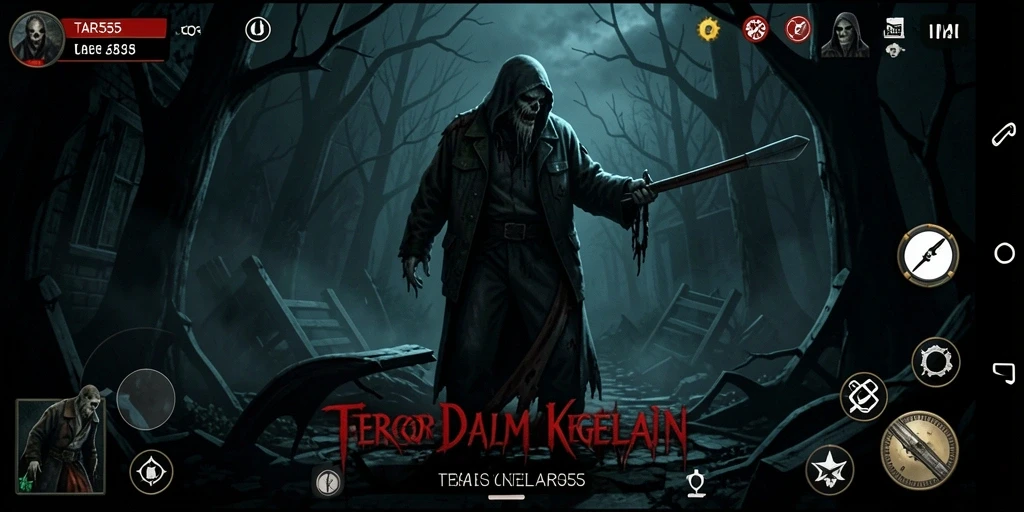 Gameplay TAR555 yang penuh kengerian dan ketegangan.